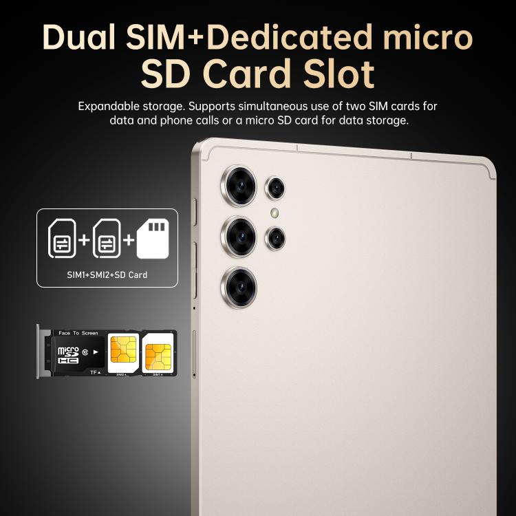 Pad 25 Ultra 10.1 inch 4G LTE Tablet PC, 4GB+32GB, Android 10 MTK6755 Octa Core, EU Plug, EU Plug