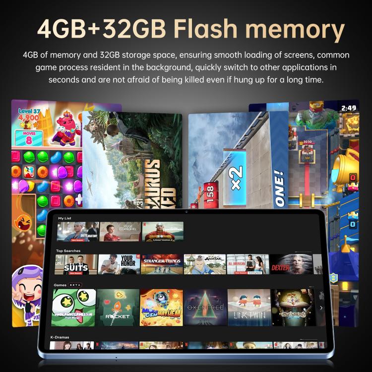 Pad 25 Ultra 10.1 inch 4G LTE Tablet PC, 4GB+32GB, Android 10 MTK6755 Octa Core, EU Plug, EU Plug