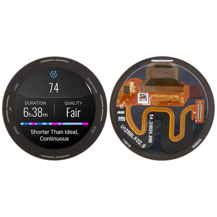 For Garmin Instinct 3 AMOLED 50mm Original LCD Screen with Digitizer Full Assembly, For Garmin Instinct 3 AMOLED 50mm (Original)