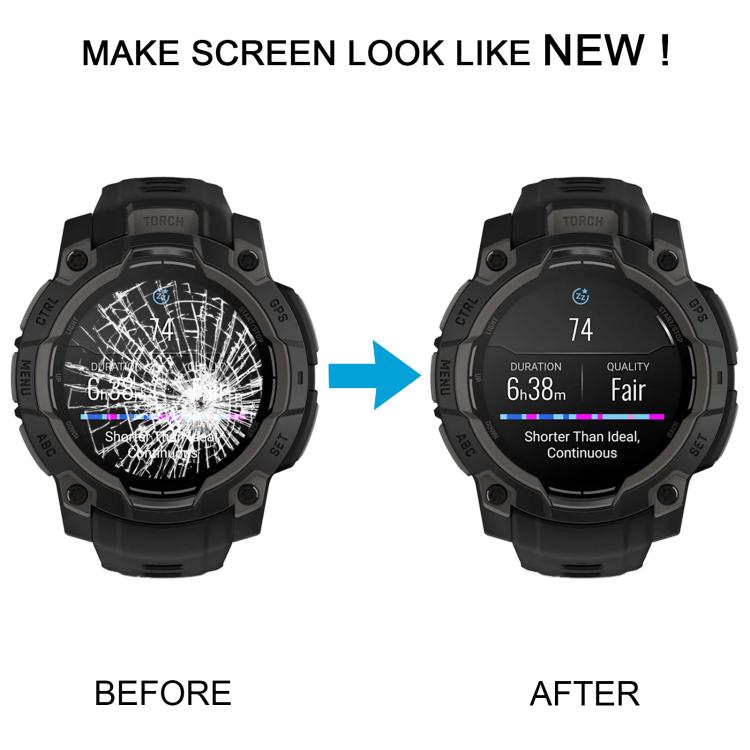 For Garmin Instinct 3 AMOLED 50mm Original LCD Screen with Digitizer Full Assembly, For Garmin Instinct 3 AMOLED 50mm (Original)